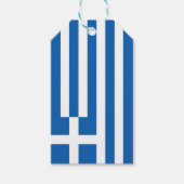 Griekse vlag cadeaulabel (Voorkant)