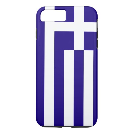 Griekse vlag Case-Mate iPhone case (Achterkant)