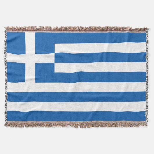 Griekse vlag deken (Voorkant)