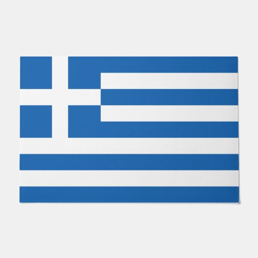 Griekse vlag deurmat (Voorkant)