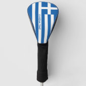 Griekse vlag golfheadcover (Voorkant)