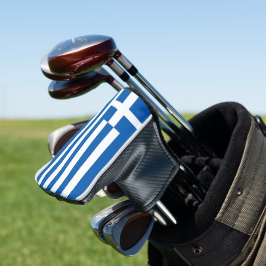 Griekse vlag golfheadcover (Insitu)