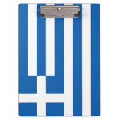 Griekse vlag (Griekenland) Klembord (Voorkant)