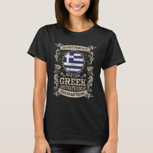 Griekse vlag Grieks Man en vrouwen T-shirt