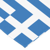 Griekse vlag Grieks patriottisch Korte Tafelloper (Hoek)