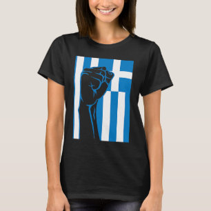 Griekse vlag Griekse vlag T-shirt