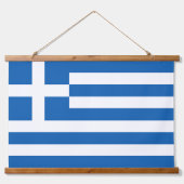 Griekse vlag hangend wandkleed (Voorkant)