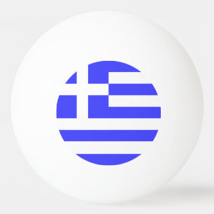 Griekse Vlag Helemaal Pingpongballen
