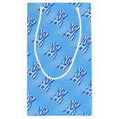 Griekse vlag in Athene Klein Cadeauzakje (Achterkant)