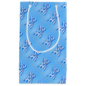 Griekse vlag in Athene Klein Cadeauzakje (Voorkant)