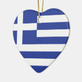 Griekse vlag keramisch ornament (Links)