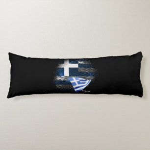 Griekse vlag lichaamskussen