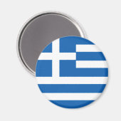 Griekse vlag magneet (Voorkant / Achterkant)