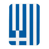 Griekse vlag magneet (Verticaal)