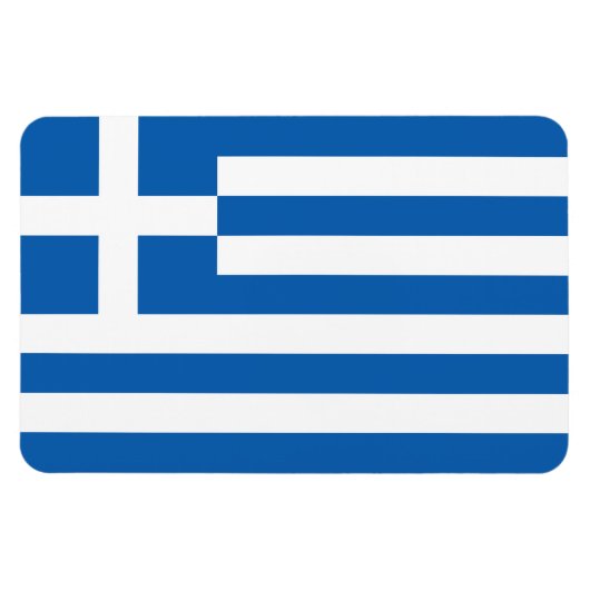 Griekse vlag magneet (Horizontaal)