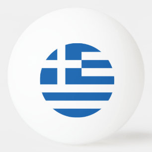 Griekse vlag pingpongballen