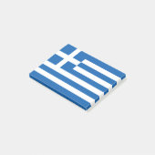 Griekse vlag post-it® notes (Schuin)