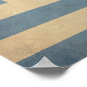  Griekse vlag Poster (Hoek)
