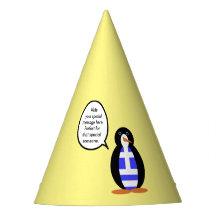 Griekse Vlag Pratende Mevrouw Pinguïn Persoonlijk