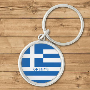 Griekse vlag sleutelhanger