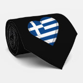 Griekse vlag stropdas (Opgerold)