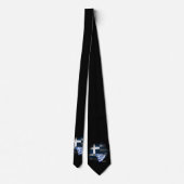 Griekse vlag stropdas (Achterkant)