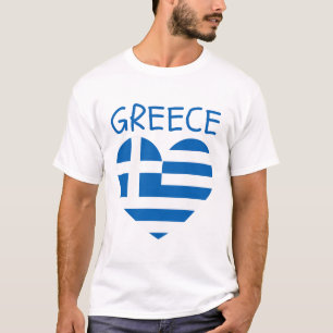 Griekse vlag t-shirt