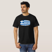 Griekse vlag t-shirt (Voorkant volledig)