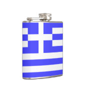 Griekse vlag Totaal Heupfles (Rechts)