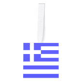 Griekse vlag Totaal Ornament (Voorkant)