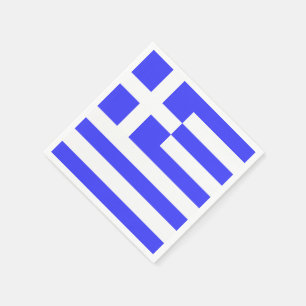 Griekse vlag Totaal Servet