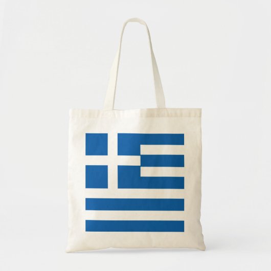 Griekse vlag tote bag (Voorkant)