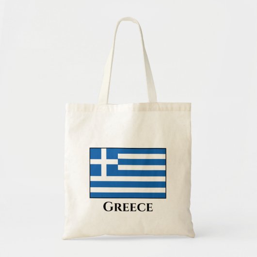 Griekse vlag tote bag (Voorkant)
