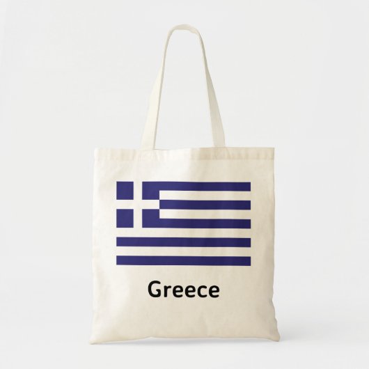 Griekse vlag tote bag (Voorkant)