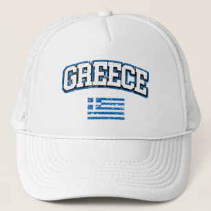 Griekse vlag trucker pet
