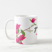 Griekse Yiayia Griekse grootmoeder Bougainvillea Koffiemok (Links)