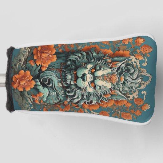 Griep Leeuw van Wijsheid Golfheadcover (Voorkant)