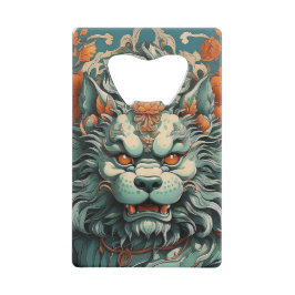 Griep Leeuw van Wijsheid Kredietkaart Flessenopener