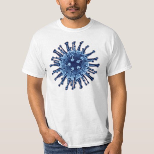 Griepvirus T-shirt (Voorkant)