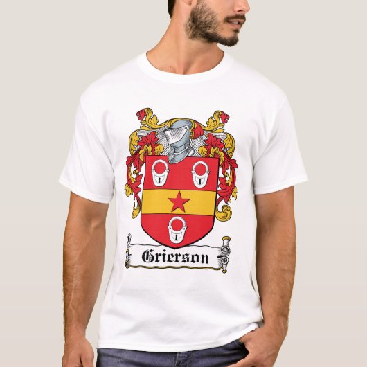 Grierson Family Crest T-shirt (Voorkant)