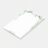 griesblad, aangepaste naam post-it® notes (Schuin)