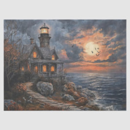 Griezelen HalloweenlvuorToegang Decoupage Tissuepapier