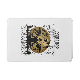Griezelende zombies Halloween Gevleugelde Demon Ma Badmat