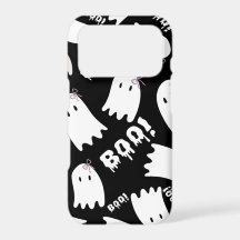 Griezelig Cute Geest Strik Hoesje voor iPhone 17 P