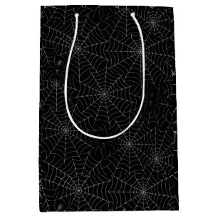 Griezelig eng spinnenweb Halloween Medium Cadeauzakje