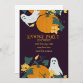 Griezelig feest kaart (Voorkant / Achterkant)