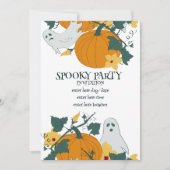 Griezelig feest kaart (Voorkant)