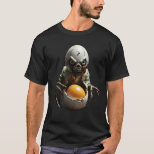 Griezelig Ghoulish Egg Creature T-shirt