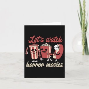 Griezelig Grappig Laten We Griezelfilms Kijken Eng Kaart