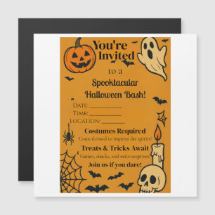 Griezelig Halloween Feest Uitnodiging Geesten &